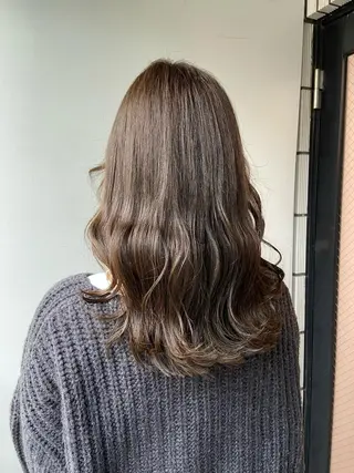 ロング カラー ヘアアレンジ 💖艶と似合わせ💖 カラーカット💖のヘアスタイル