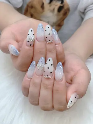 ネイル ゴテゴテネイル JRのネイルデザイン