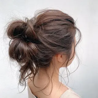 ロング カラー 縮毛矯正/ストンボブ Wカラー💎ヒデジのヘアスタイル