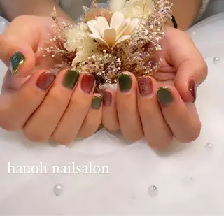 ネイル ハイビスカス ネイルサロンのネイルデザイン