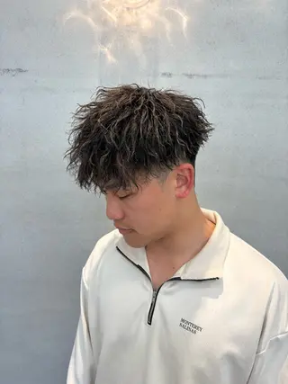 パーマ メンズ 中島 耀一朗のヘアスタイル