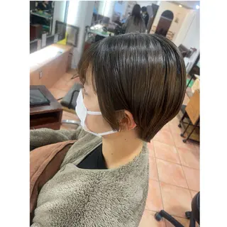 ショート カラー ヘアアレンジ 🦋エクステ/透明感 カラー🦋宮川莉央のヘアスタイル