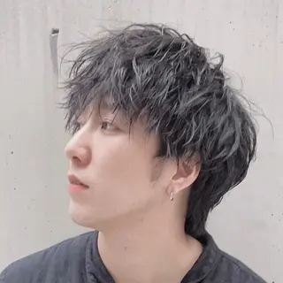 パーマ メンズ メンズ縮毛矯正 ♠️店長下平隼人のヘアスタイル