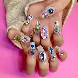 ネイル 3Dアートネイル💗 都築レナのネイルデザイン