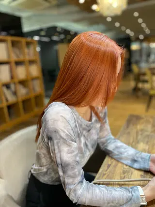 ロング カラー 透明感/艶カラー/ レイヤー/ヒロトのヘアスタイル