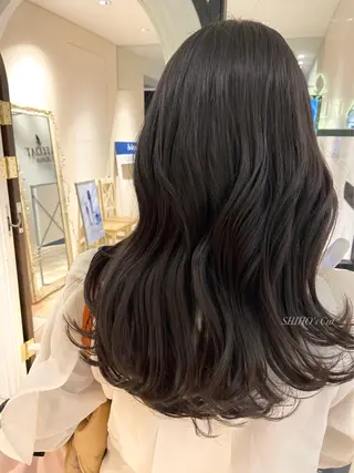 ミディアム カラー パーマ ヘアアレンジ 🌈小顔似合わせ SHIHO🌈のヘアスタイル