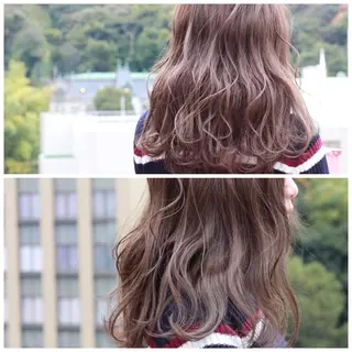 セミロング カラー Viage （ビアージュ）のヘアスタイル
