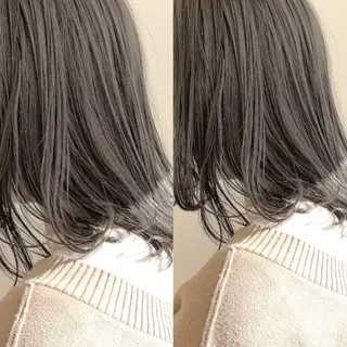 ミディアム カラー 🫧ボブ/艶髪カラー 伊原修子のヘアスタイル
