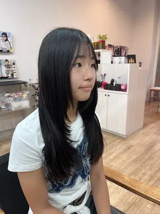 セミロング 田尾 凌雅のヘアスタイル