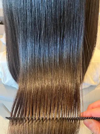 セミロング 髪質改善/縮毛矯正 艶髪🔥高杉のヘアスタイル