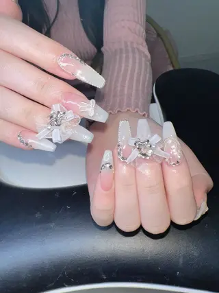 ネイル Lee Nails チップ長さだし専門店のネイルデザイン