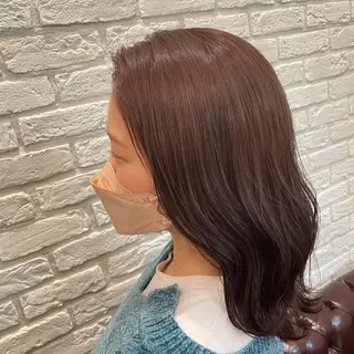 ミディアム カラー erina💖 CLUTCH天王寺のヘアスタイル