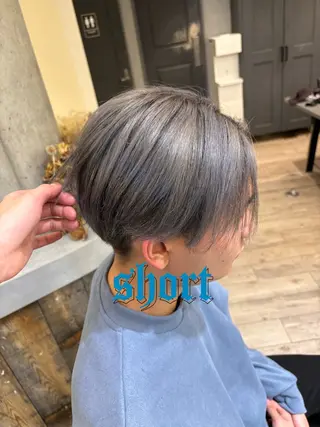 ショート ケアブリーチ🌟 ♢WATARU♢のヘアスタイル