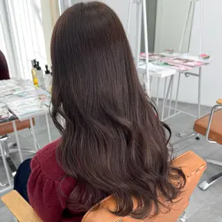 ロング カラー ヘアアレンジ ブリーチなしカラー /新百合ヶ丘/安形翔のヘアスタイル
