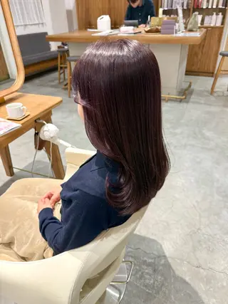 ロング カラー フラム所属・WATANABE MISAKIのヘアスタイル
