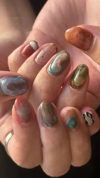 ネイル SOL　nail イマナカのネイルデザイン