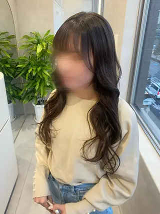 ロング 韓国ヘア・カラー 🩵SHIZUKUのヘアスタイル
