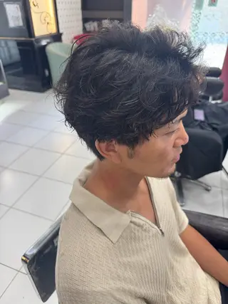 パーマ メンズ ᴘʀɪᴢᴇ 🌜 ᴀɴʀɪ 🌜のヘアスタイル