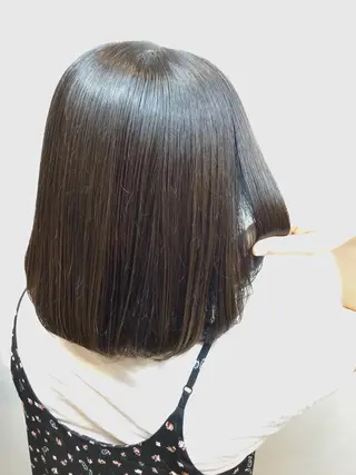 ミディアム カラー Annon プライベートサロンのヘアスタイル