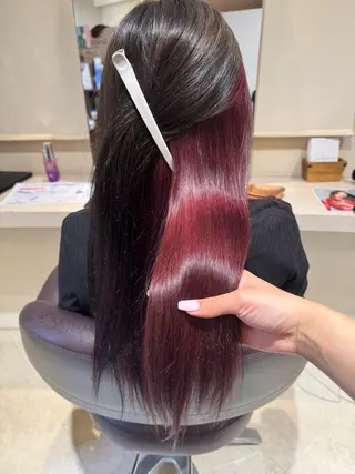 カラー grandoll本店所属・葛城 咲羽のヘアスタイル