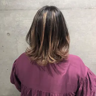 セミロング カラー 卒業式お呼ばれ🕊️ ヘアセット✴︎ミキのヘアスタイル