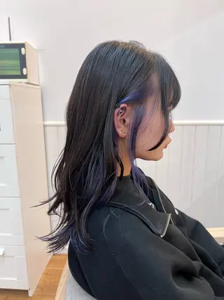 ロング カラー ✂︎HITOMI✂︎ 副店長のヘアスタイル