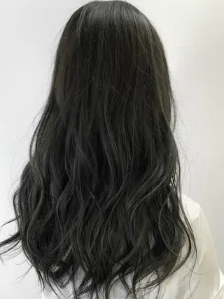 ロング カラー ハイライト／艶カラー 大河シンジのヘアスタイル