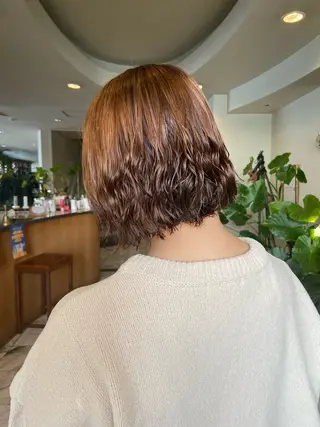 ミディアム パーマ ASAKURA所属・ASAKURA 美容室のヘアスタイル