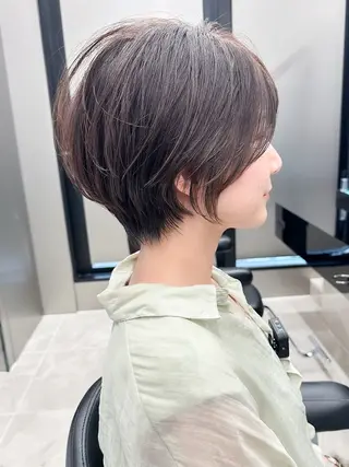 ショート 川田大輝 ナチュラルモードのヘアスタイル