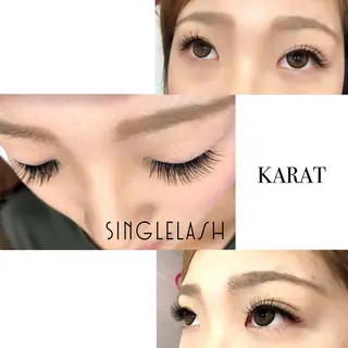 マツエク・マツパ ★KAEDE★伊勢崎 【KARAT】のマツエク・マツパデザイン