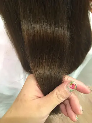 ロング カラー ヘアアレンジ IVY villa Suzu.のヘアスタイル