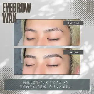 メンズ アイブロウ なつみ🐩店長 心斎橋/メンズ眉毛の眉毛・アイブロウイメージ
