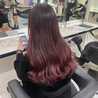 カラー 🎀ガーリー暖色モテ ヘア🎀/MAO🎀のヘアスタイル