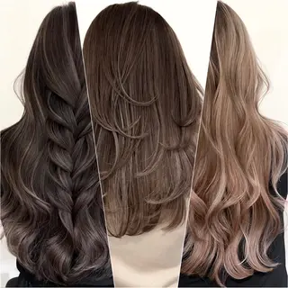 セミロング 表参道/似合わせ レイヤー/ryoのヘアスタイル