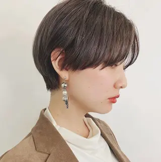 ショート 🌿ボブ パーマ高橋啓太🌿のヘアスタイル