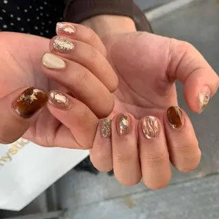 ネイル Crescent Eye  Yukiのネイルデザイン