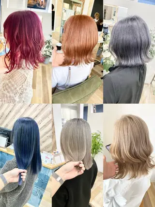 ケアブリーチ 黒瀬有汰のヘアスタイル