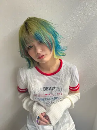 ミディアム カラー 🍀お悩み改善憧れの 美髪 小林風雅のヘアスタイル