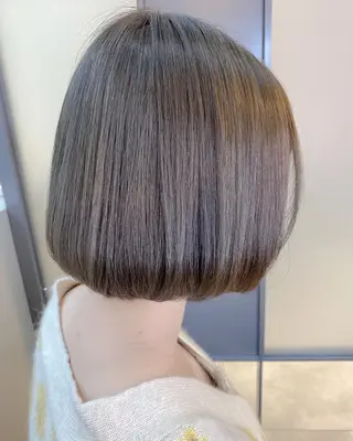 ミディアム カラー 【透明感、艶髪】西村 有司のヘアスタイル