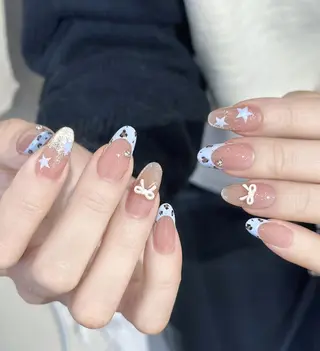 ネイル By moonネイル 🌷ワンホン/韓国風のネイルデザイン