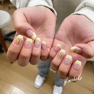 ネイル パラジェル有/ 長さだし/mahoのネイルデザイン