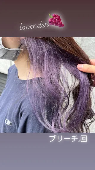 ロング カラー カラー職人 なかもと たつひろのヘアスタイル