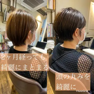 ショート ヒラヤマ ユウスケのヘアスタイル