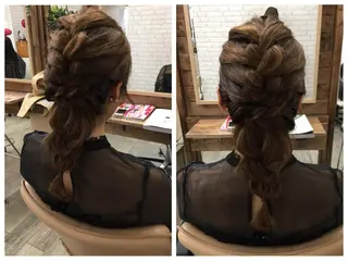 セミロング ロング ヘアアレンジ 大賀 海夕の眉毛・アイブロウイメージ