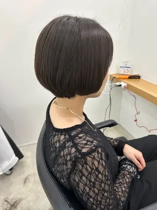 ショート レイヤー/ナチュラル 💐nao.のヘアスタイル