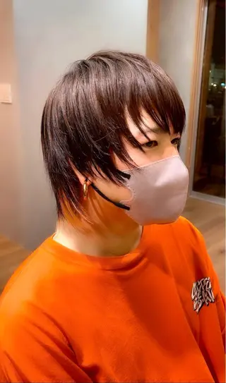 ミディアム カラー メンズ マスダ ヤスノリのヘアスタイル