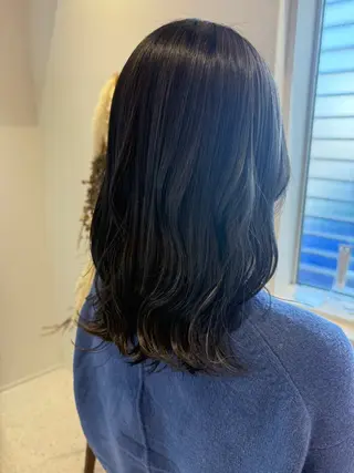 ミディアム カラー Cherish 古田 瑞葵のヘアスタイル