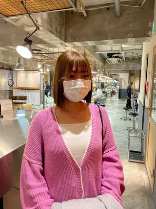 ミディアム カラー 海外レイヤー /NAGISAのヘアスタイル