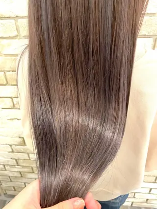 ロング カラー Saako/髪質改善 /耳つぼジュエリーのヘアスタイル