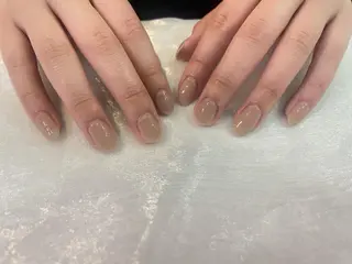 ネイル はばすみれ🎀ﾈｲﾙ 光ﾌｪｲｼｬﾙ ﾍｱのネイルデザイン
